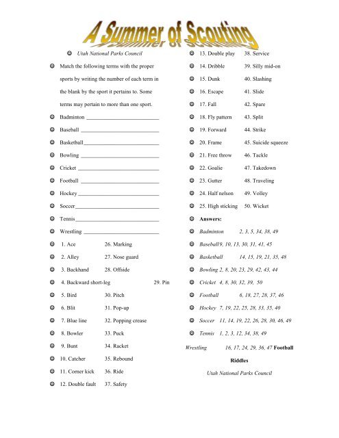 Basketball Word Search Puzzle ALLEY-OOP DUNK ... - Sioux Council