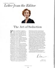 Letter from the Editor The Art of Seduction - Siren Communications