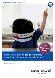 Handbuch für die Unfallversicherung 2013 - SIGNAL IDUNA ...