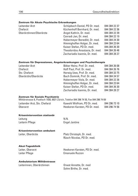 Verwaltung - Staatskanzlei - Kanton Zürich