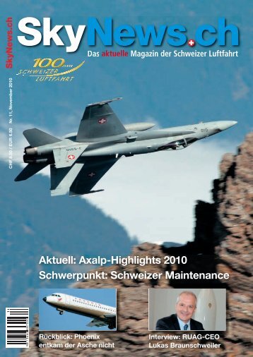 Aktuell: Axalp-Highlights 2010 Schwerpunkt ... - SkyNews.ch