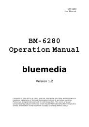 BM-6280 Operation Manual bluemedia