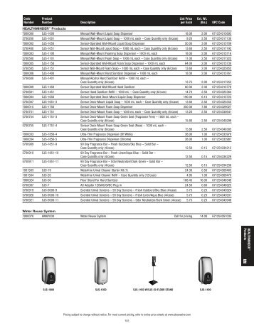 Healthminder - Sloan Valve Company