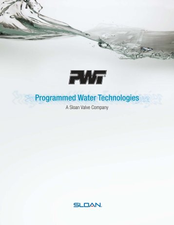 PWT | Programmed Water Technologies | A Sloan Valve Company