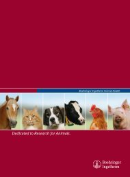 Dedicated to Research for Animals - Boehringer Ingelheim