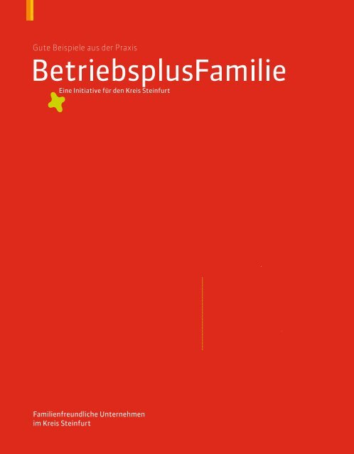 Familienfreundliche Unternehmen - Betriebsplus Familie