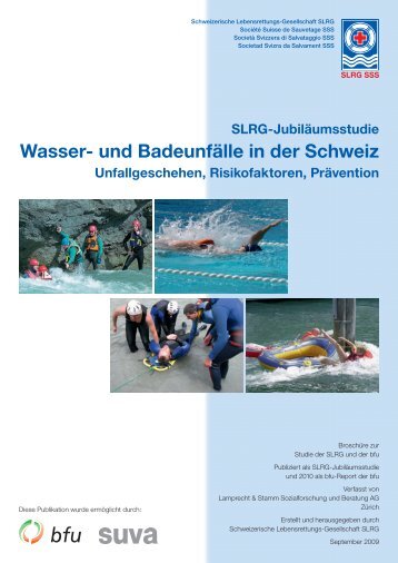 Jubiläumsstudie der SLRG (PDF) - SLRG Schweiz