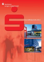 Geschäftsbericht 2012 (PDF) - Sparkasse Langen-Seligenstadt