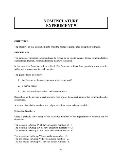 Chapter 7 Charting Oxidation Number Worksheet Answers