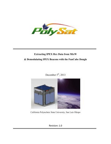 IPEX Demod Guide - PolySat