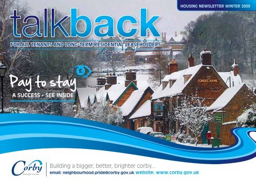 Talkback Winter 2009 - Corby Borough Council