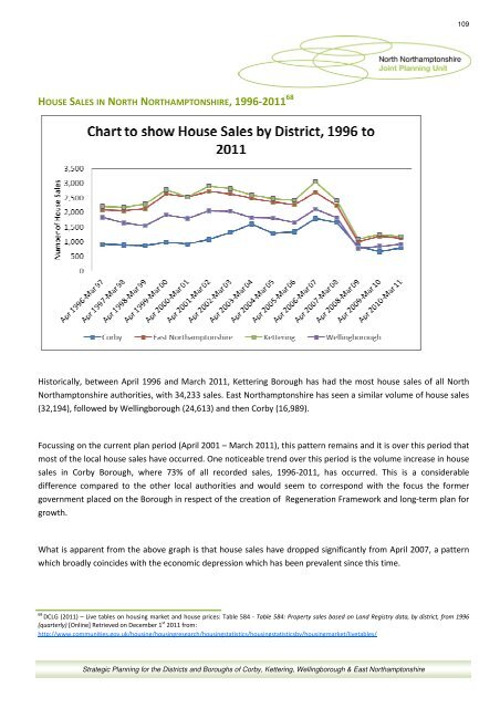 North Northamptonshire Annual Monitoring Report 2010-11