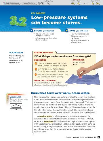 How do low-pressure systems form?