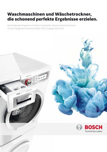 Waschmaschinen und Wäschetrockner, die ...  - Bosch-home.com