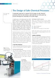 The Design of Safe Chemical Processes - HEL