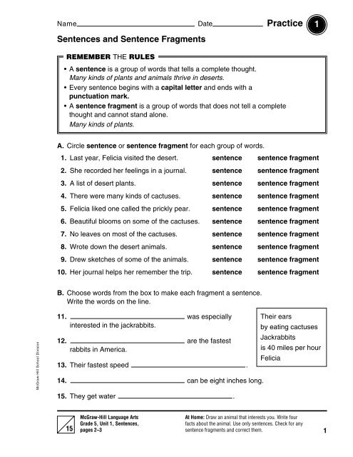 Practice Book Macmillan Mcgraw Hill