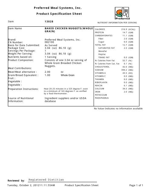 13028 WG Breaded Chicken Nuggets.pdf