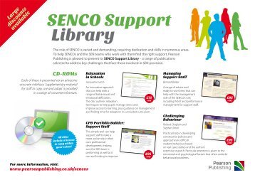 SENCO Support Library order form (PDF) - Pearson Publishing