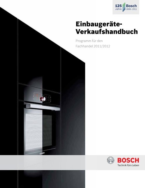 Einbaugeräte 2012 - Bosch