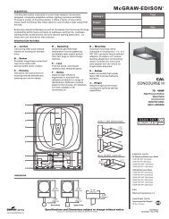 Download Cutsheet - Specified Lighting Systems