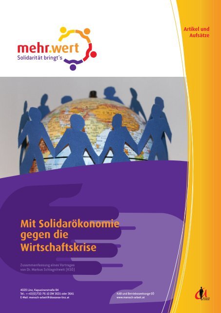 Mit Solidarökonomie gegen die Wirtschaftskrise