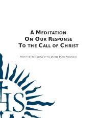 a meditation on our response to the call of christ - St. Louis ...