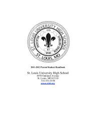 St. Louis University High School