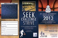 Basketball Flyer (pdf, 3.21MB) - St. Louis University High School