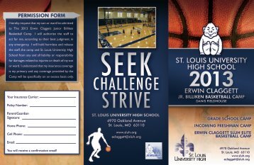Basketball Flyer (pdf, 3.21MB) - St. Louis University High School