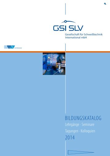 GSI-Bildungskatalog 2014 - SLV Duisburg