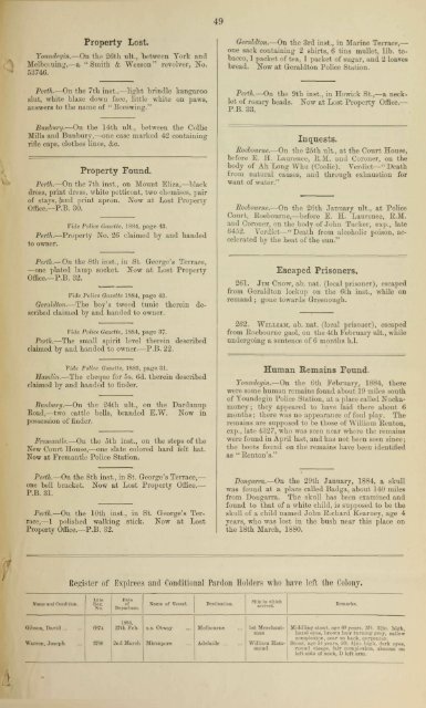 No. 10.] WEDNESDAY, MARCH 5. [1884. Stealing- in Dwellings ...