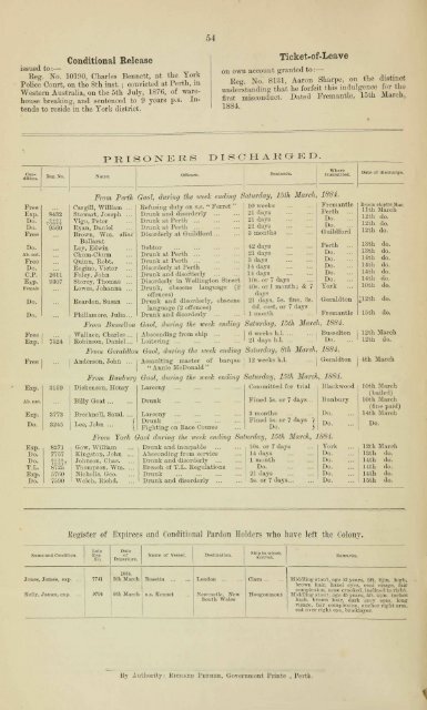 No. 10.] WEDNESDAY, MARCH 5. [1884. Stealing- in Dwellings ...