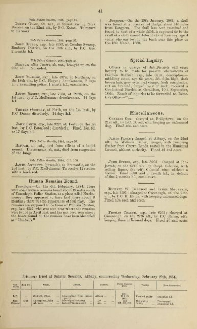 No. 10.] WEDNESDAY, MARCH 5. [1884. Stealing- in Dwellings ...