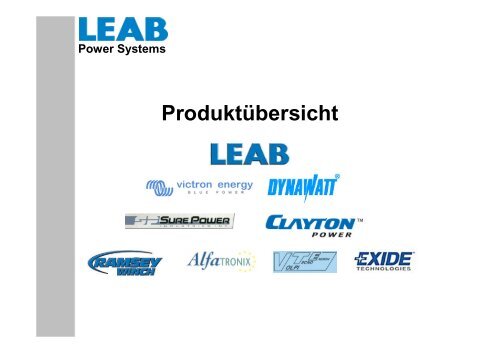 Power Systems Was macht die Firma LEAB AG