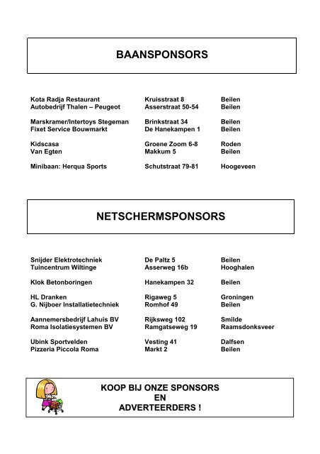 clubbad juni 2013 website - tennisclub Smalhorst