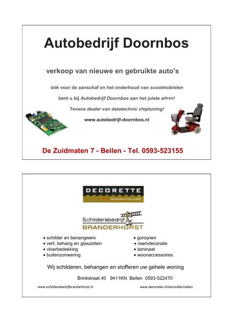 clubbad juni 2013 website - tennisclub Smalhorst