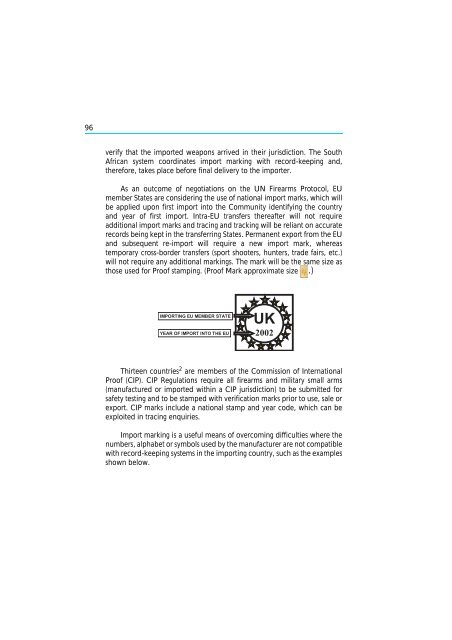 The Scope and Implications of a Tracing Mechanism for Small Arms ...