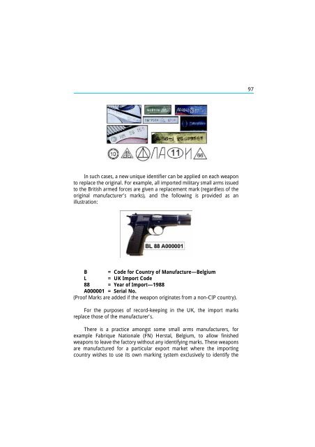 The Scope and Implications of a Tracing Mechanism for Small Arms ...