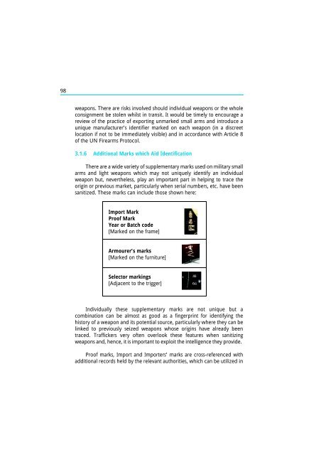 The Scope and Implications of a Tracing Mechanism for Small Arms ...