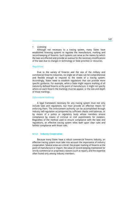 The Scope and Implications of a Tracing Mechanism for Small Arms ...