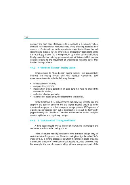 The Scope and Implications of a Tracing Mechanism for Small Arms ...