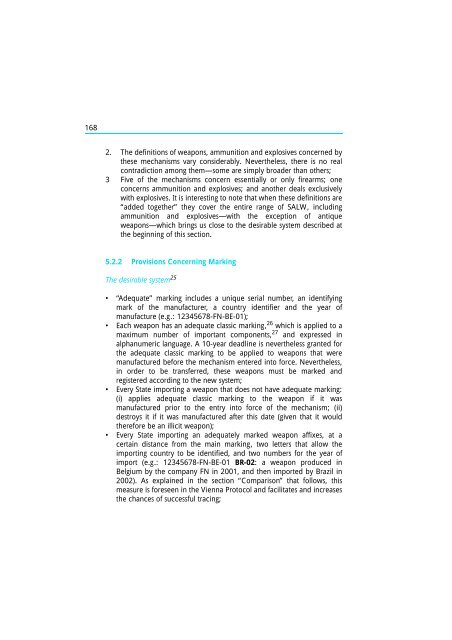 The Scope and Implications of a Tracing Mechanism for Small Arms ...