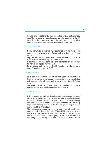 The Scope and Implications of a Tracing Mechanism for Small Arms ...