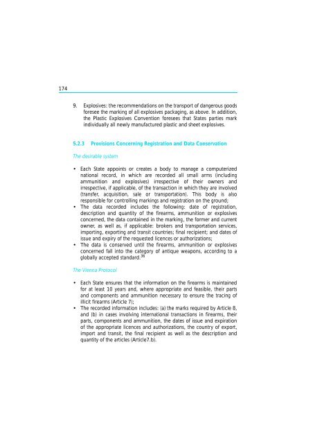 The Scope and Implications of a Tracing Mechanism for Small Arms ...