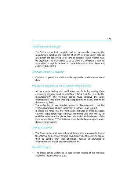 The Scope and Implications of a Tracing Mechanism for Small Arms ...