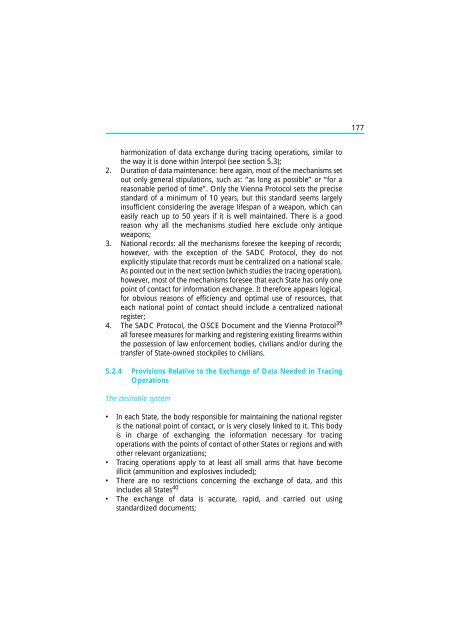 The Scope and Implications of a Tracing Mechanism for Small Arms ...