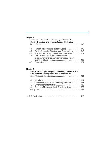 The Scope and Implications of a Tracing Mechanism for Small Arms ...