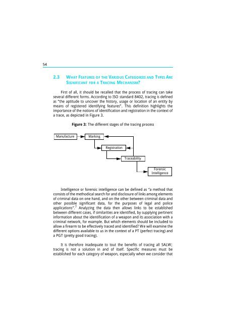 The Scope and Implications of a Tracing Mechanism for Small Arms ...