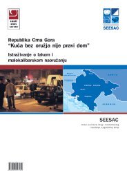 Republika Crna Gora - Small Arms Survey