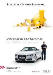 Audi Zubehör Sommer 2014